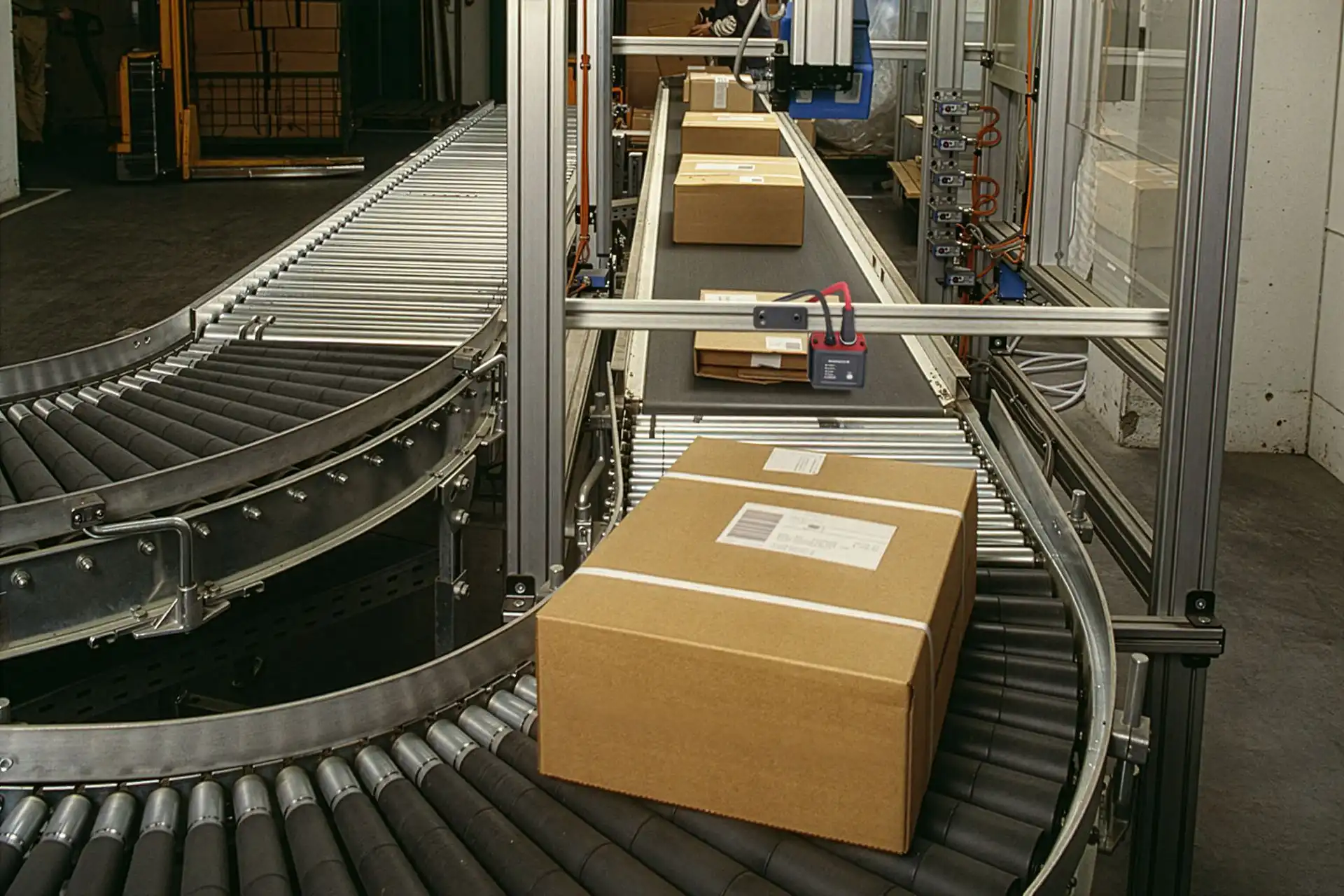 RFID szkenner használata raklapos áruk leltározásához raktárban